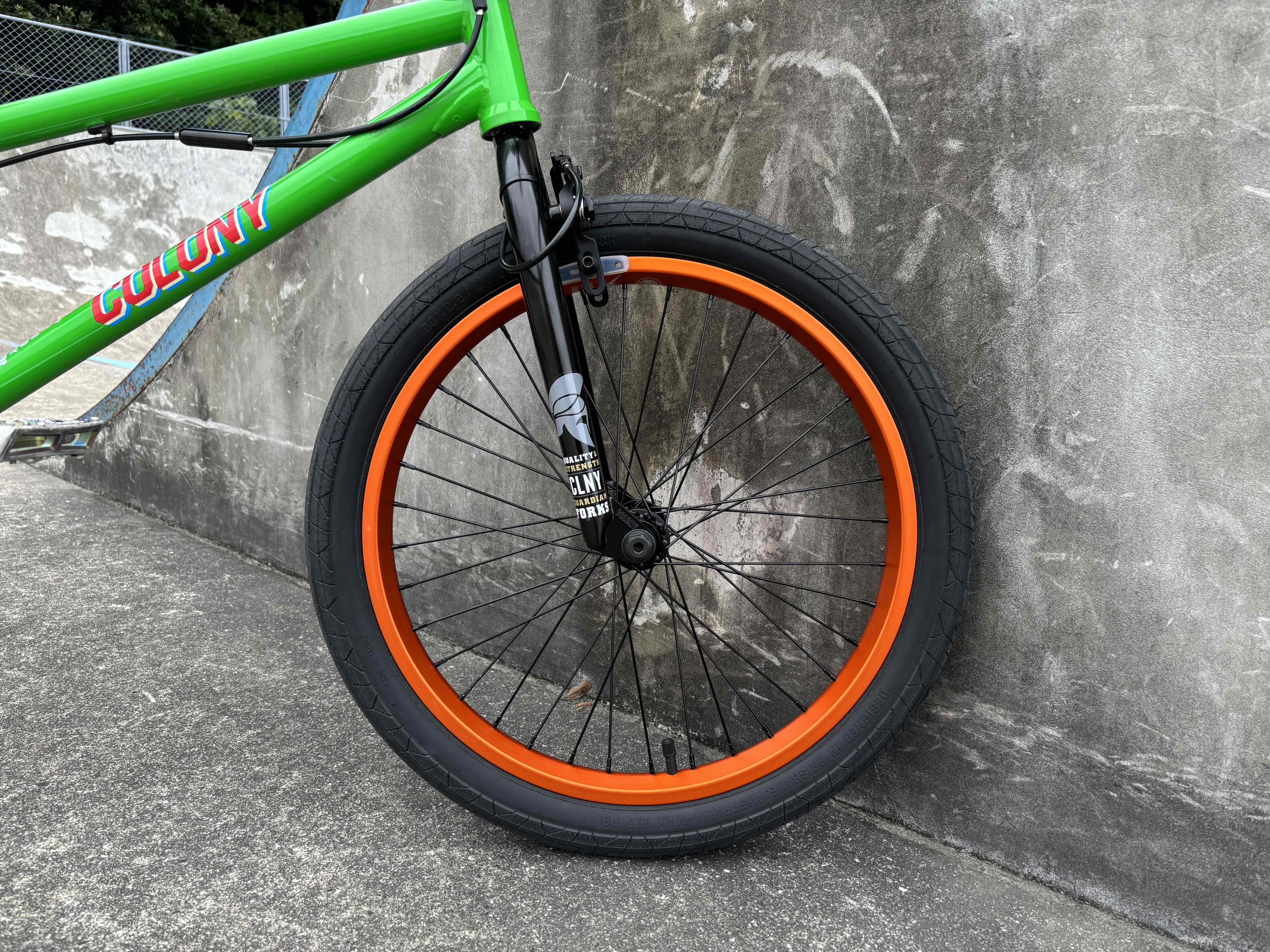 BMX フロントブレーキ 装着しました！ |BMX通販ならヴァンチョウバイク